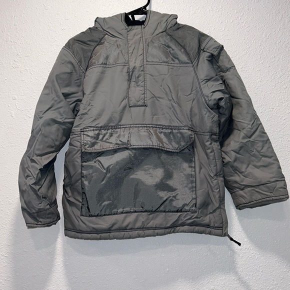 Gymboree Other - Gymboree gray 1/4th zip boys pullover jacket